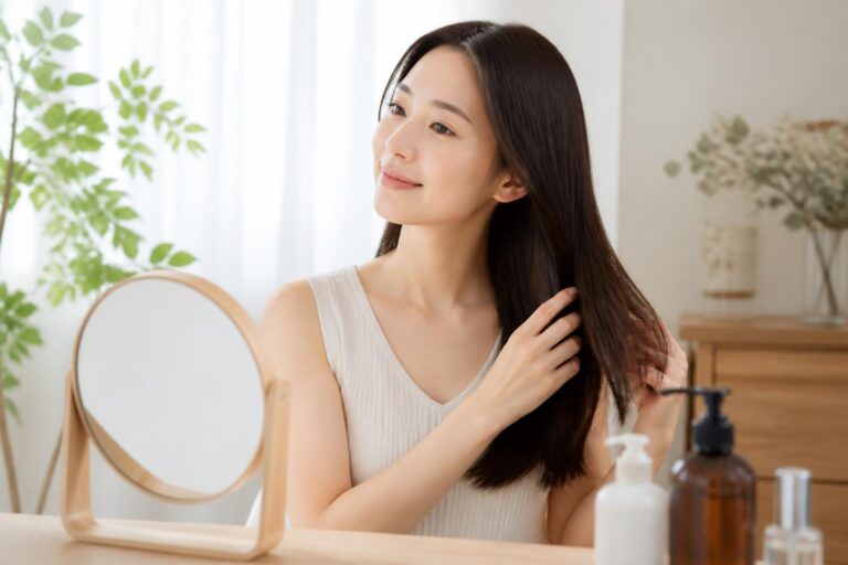 髪のツヤとうねりを改善する方法は？